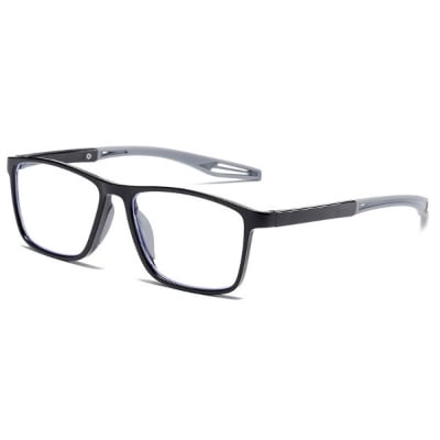 Picture of Reading Glasses Sports Non-slip Men's and Women's Fashionable Ultra-light Middle-aged High-definition Anti-blue Light Reading Glasses (One Size,Red)