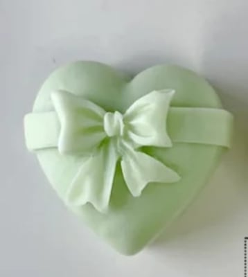 Picture of Heart shape Scented candle for home decore Multicolor
