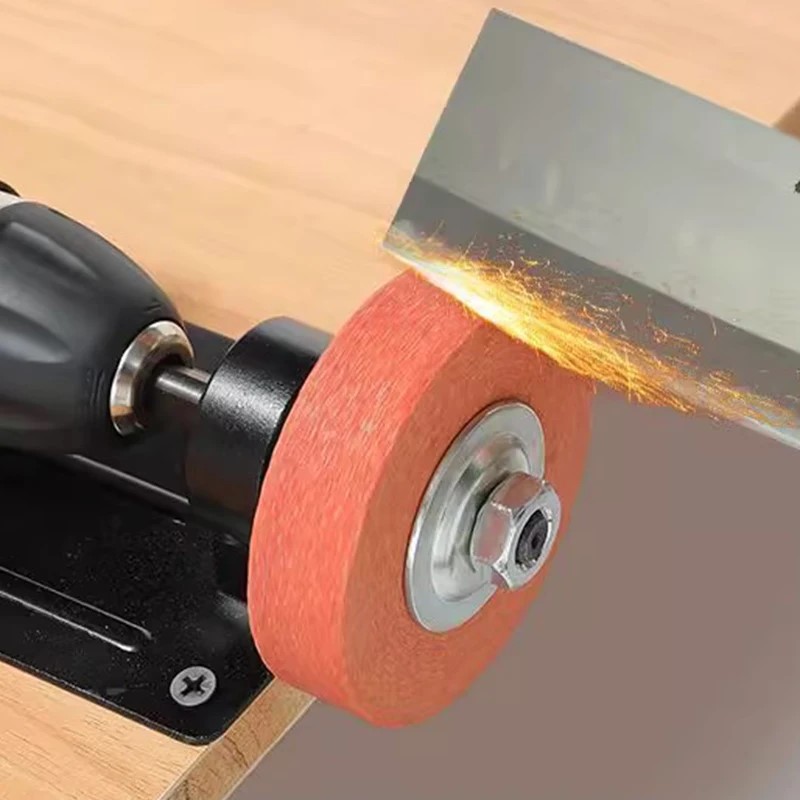 Picture of Grinding Wheel Stone Household Small Electric Grinding Polishing and Polishing Drilling Machine Stone (White)