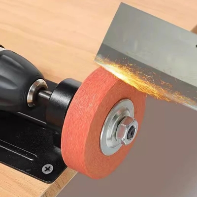 Picture of Grinding Wheel Stone Household Small Electric Grinding Polishing and Polishing Drilling Machine Stone (White)
