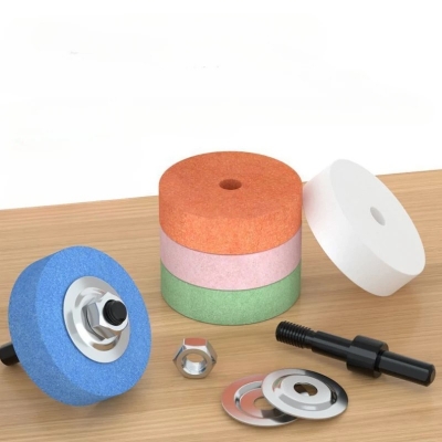 Picture of Grinding Wheel Stone Household Small Electric Grinding Polishing and Polishing Drilling Machine Stone (Green)