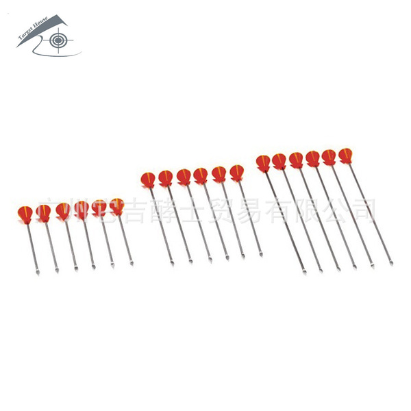 Picture of 0.50 and 0.40 caliber special blowing needle dart long, medium and short (L .50cal 10 Pcs)
