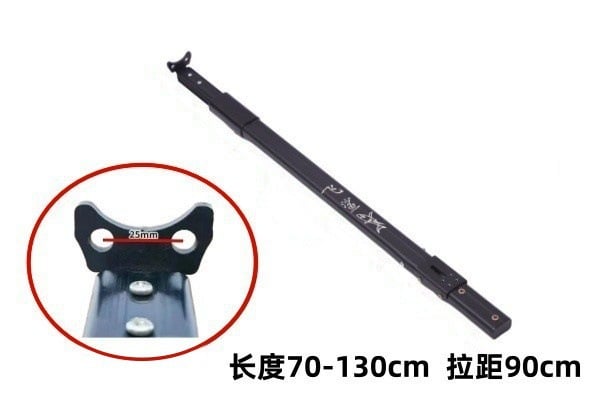 Picture of High quality highly powerful Telescopic Pole (Thickened) for slingshots rifle made of Aviation Aluminum Aluminum Alloy Strong Pull-Resistant Long Pole (With Full Set Screws)