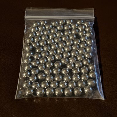 Picture of 10mm Slingshots Catapult Steel Balls Bow Stainless Steel Ball for target practice high precision (50 pieces) (Stainless Steel)