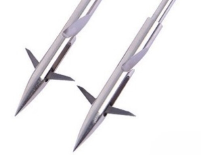 Picture of Fishing Dart bullet/ Fin head with wings flying shark fish arrow bullett/ Fin high precision target practice for latest fishing shlingshott (Bullet Head)