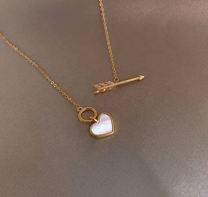 Picture of Heart shape Chain for Women Gold