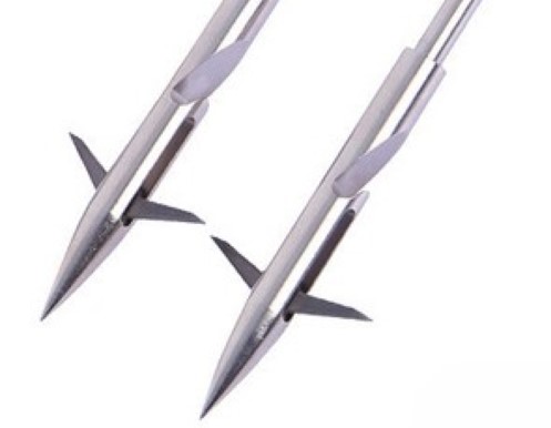 Picture of Fishing Dart bullet/ Fin head with wings flying shark fish arrow bullett/ Fin high precision target practice for latest fishing shlingshott (Fish Fin Head)