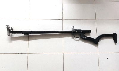 Picture of High quality Slingshott Rifle catapult for target practice Telescopic Pole + Alloy Head + Resin Rifle Grip + Zinc Alloy Spreader sport archery (thickened, heavy and powerful model) (Full Setup)