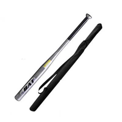 Picture of Baseball Bat Thickened Heavy Weight Heavy Duty 32 inch Alloy Steel Baseball Bat Matte Silver Baseball Bat (Silver)