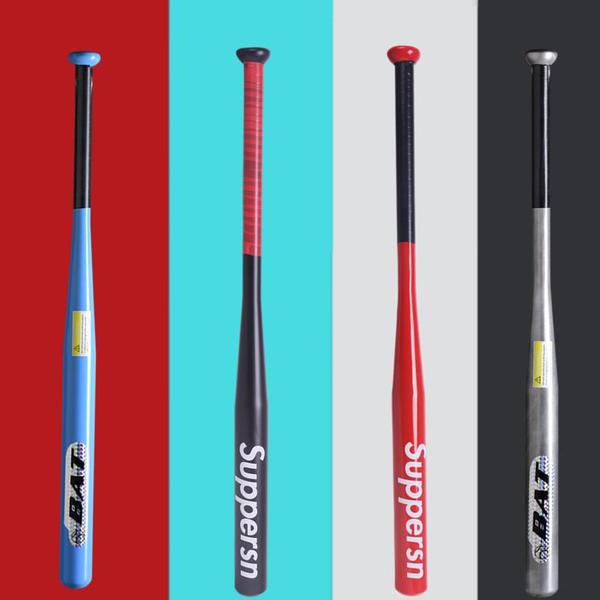 Picture of Baseball Bat Thickened Heavy Weight Heavy Duty 32 inch Alloy Steel Baseball Bat Matte Silver Baseball Bat (Silver)