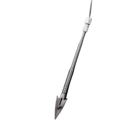 Picture of Stainless Steel Fishing Thorn Dart three edge fishing dart heavy blade shallow water big fish lake fishing single barbed slingshots dart (Stainless Steel)