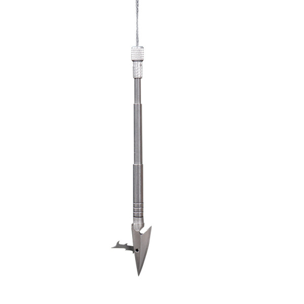 Picture of Stainless Steel Fishing Thorn Dart three edge fishing dart heavy blade shallow water big fish lake fishing single barbed slingshots dart (Stainless Steel)