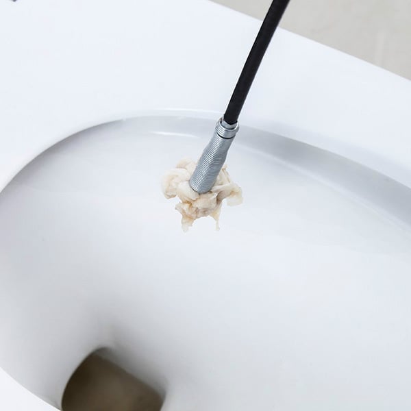 Picture of Drain cleaning tool pipe bending flexible powerful grip full control of the hook (1.6M)