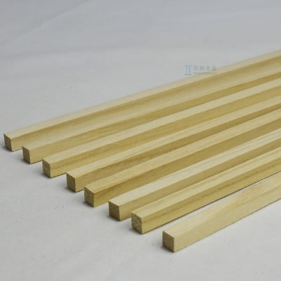 Picture of Wooden Log Strips, Paulownia Wood Chips, Primary and Secondary School DIY Handmade Model Materials, Balsa Wood Planks, Wooden Sticks, Wooden Sticks (Beige)