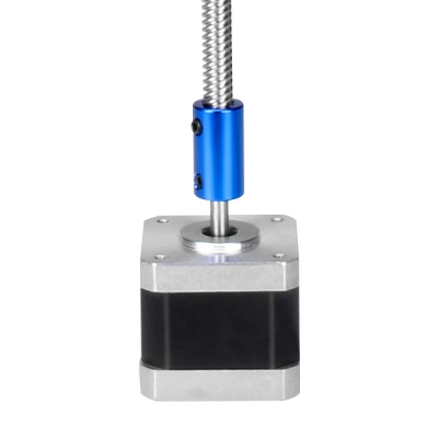 Picture of 3D Printer Coupling Aluminum Alloy Rigid Coupling Connector Motor Screw Engraving Machine Shaft Coupling (5mm to 5mm)