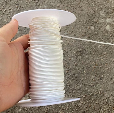 Picture of High Power Bows Rope Fishing Bows Slingshots Dart String High Tensile 300kg High Quality Powerful Durable 2mm White Solid (1 Meter Price) (1 Meter)