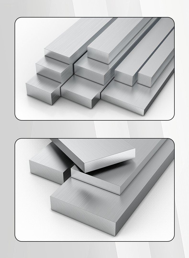 Picture of Aluminum Flat Strip 6061 Aluminum Alloy Profile Aluminum Rod Square Rod Aluminum Block Aluminum Plate for CNC DIY Project CNC Cutting Parts Making (25*25)