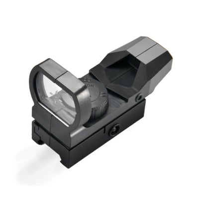 Picture of Plastic Target Sight Fun Toy Cross Sight Target Practice Red Light Battery Operated (Black)