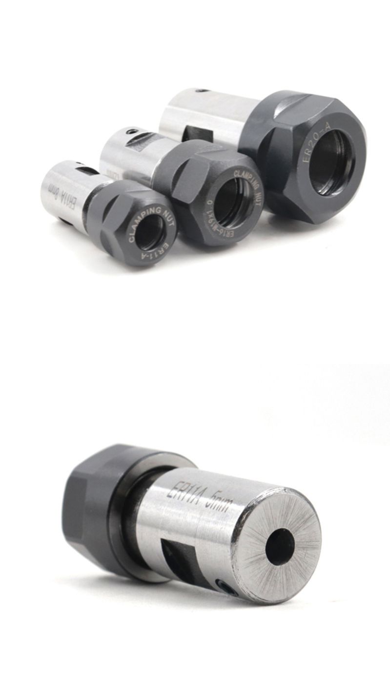 Picture of Hand Router, Power Router, CNC Engraving Machine Motor Shaft Cutter Rod ER16 spindle machine extension rod cutter sleeve connecting shaft (ER16A 10mm)
