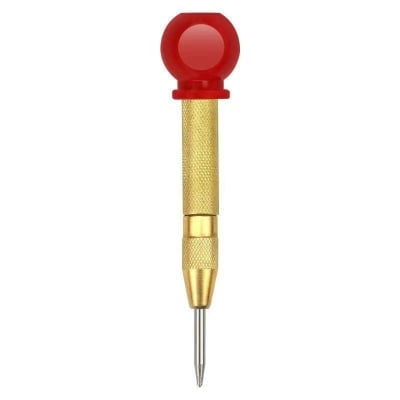 Picture of Center Punch Locator Automatic Spring Drilling High Hardness Punch Tool Fixed-Point Punch Chisel (Automatic Gold)