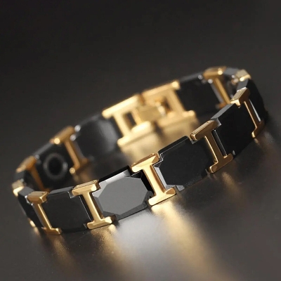 Picture of Trendmax High-Quality Magnetic Ceramic Bracelet - Elevate Look And Experience The Benefits Of Magnetic Therapy High-Quality Ceramic Bracelet