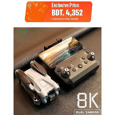 Picture of FLH Z908 Max Drone Brushless Motor Professional  720p FPV WiFi Drone for One Key Landing, Optical Flow Hover with 2 Battery