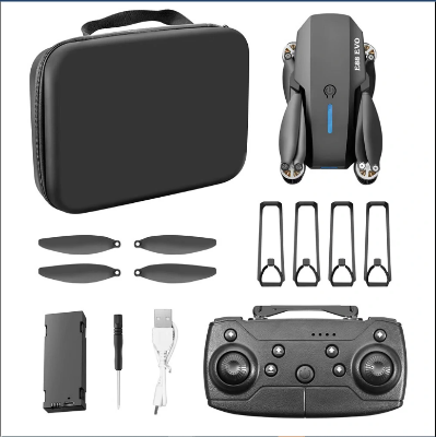Picture of FLH- Mini 2 Drone, Duel Camera , Duel Battery Brashless Intelligent Following UAV Dron Headless Mode Optical Flow Hover Professional FPV RC Drones E88