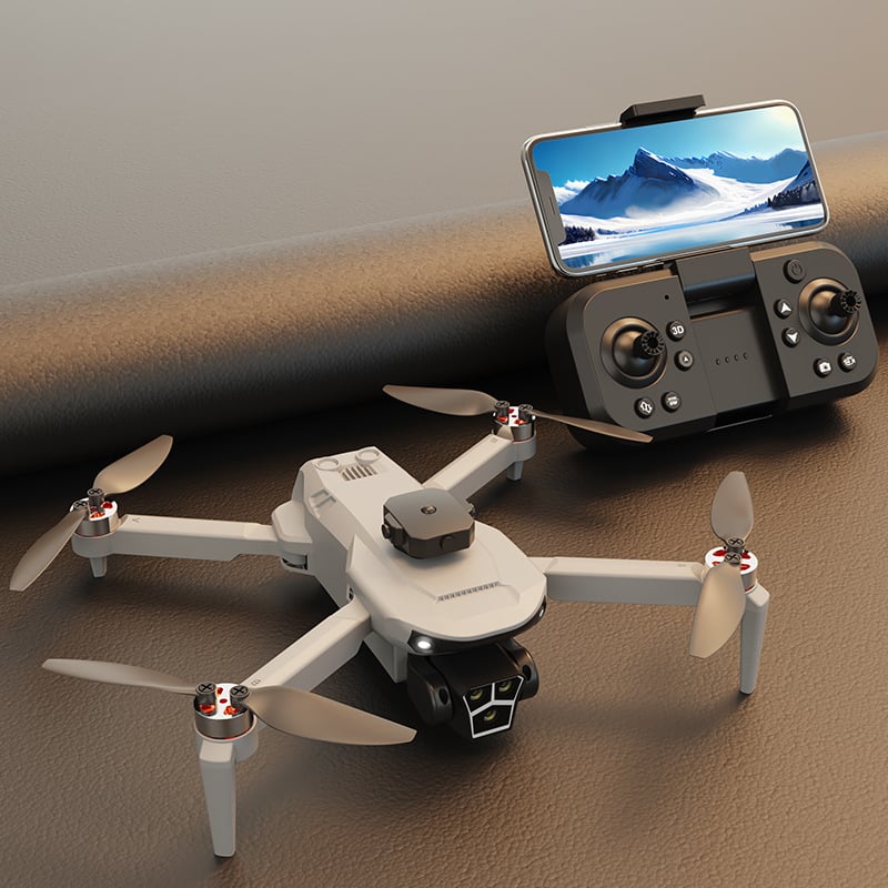 Picture of FLH X5HW Drone Duel Camera Duel Battery Obsticle Avoidence  Drone Price in bd