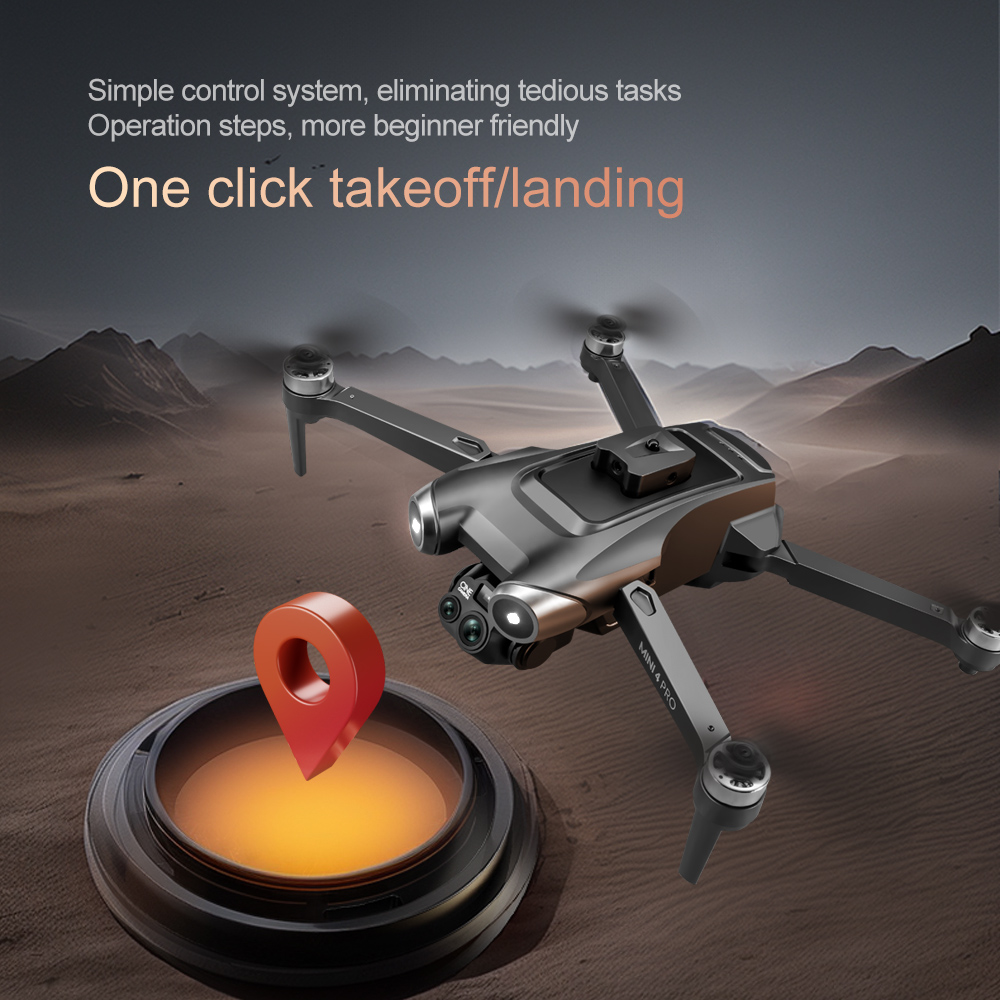 Picture of FLH Original V600 Popup Sensor Drone HD 720 P Dual Cameras Optical Flow Positioning Long Battery Life WIFI FPV  Dron RC Quadcopter Toy