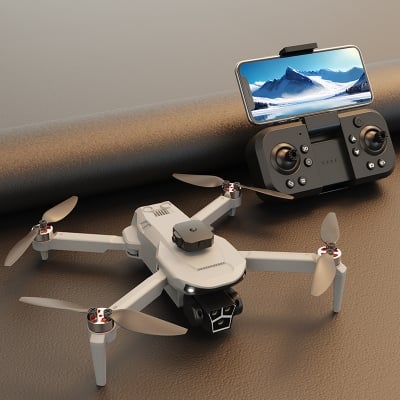Picture of FLH X5HW Drone Duel Camera Duel Battery Obsticle Avoidence Professional Drone Price in bd