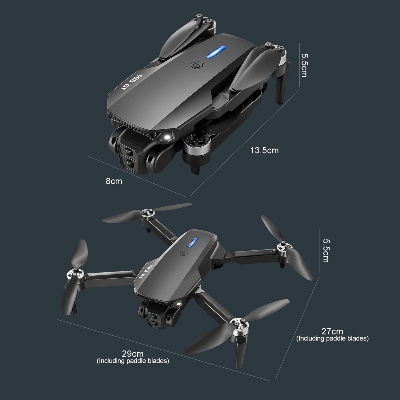 Picture of Flh F88 Max High-Resolution Dual Camera Drone with Remote Control and Screen, Brushless Motor,  HD Video, Foldable Design
