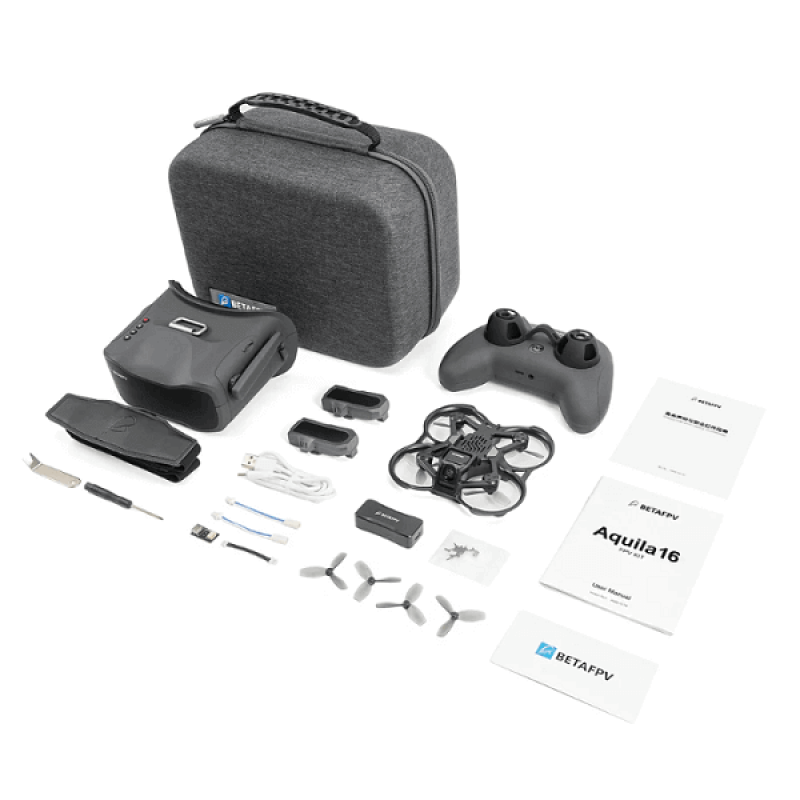 Picture of FLH Drone BetaFPV Aquila16 FPV Kit FPV Quadcopter Racing Drone VR03 FPV Goggles