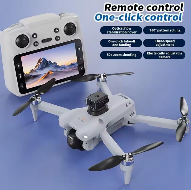 Picture of FLH GT 40  PRO  Drone  RC Remot brushless Version Duel  Battery Duel Camera with 1080 HD