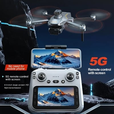 Picture of FLH ES105 Max Big Display Remote With  Drone 5 Kilometer Flying Range