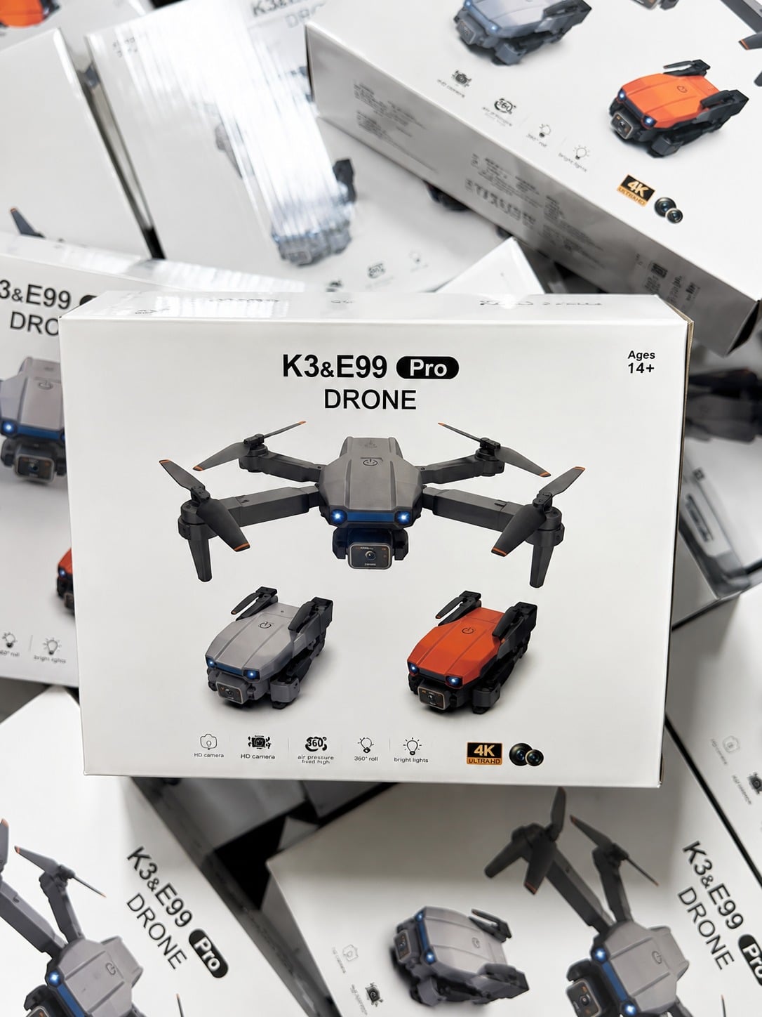 Picture of FLH E99 Pro Dual Camera Dual Battery Folding Camera Wifi Cam app Operator Drone