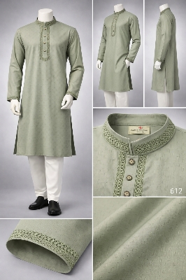 Picture of Luxury embroidery Panjabi with premium finish 506