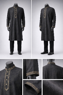 Picture of Luxury embroidery Panjabi with premium finish 515