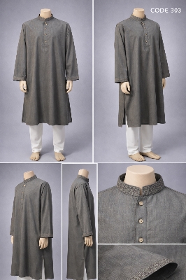 Picture of Luxury embroidery Panjabi with premium finish 303