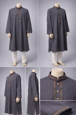 Picture of Luxury embroidery Panjabi with premium finish 408
