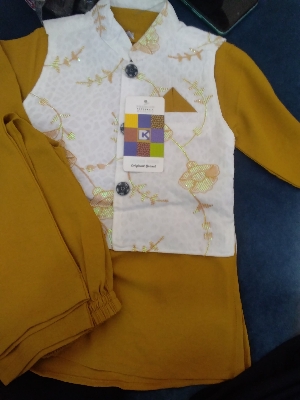 Picture of Boys Premium Embroidered Ethnic Panjabi Set (Top & Pajama).219