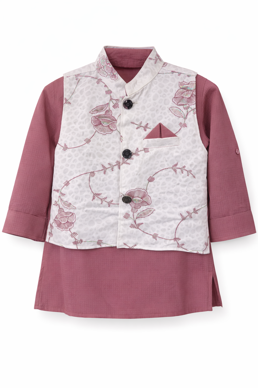 Picture of Boys Premium Embroidered Ethnic Panjabi Set (Top & Pajama).219