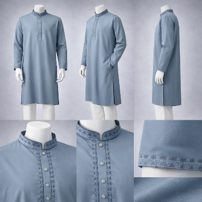 Picture of Luxury embroidery Panjabi with premium finish 605