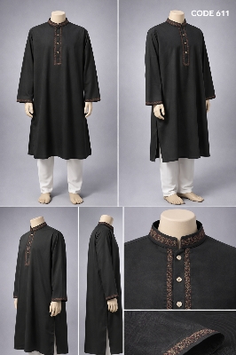 Picture of Luxury embroidery Panjabi with premium finish 611