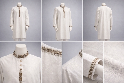 Picture of Luxury embroidery Panjabi with premium finish 516