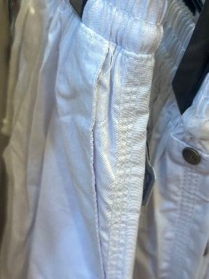 Picture of Boys Classic White Pajama Pant 1223
