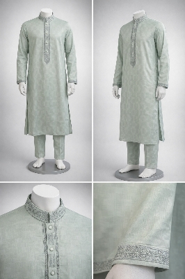 Picture of Luxury embroidery Panjabi with premium finish 405