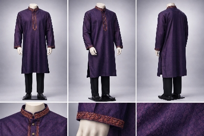 Picture of Luxury embroidery Panjabi with premium finish 400