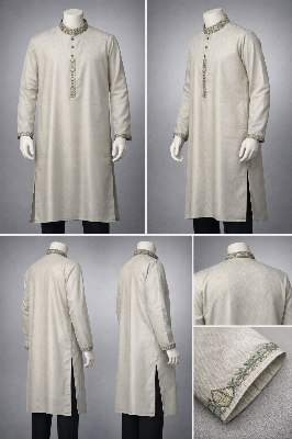 Picture of Luxury embroidery Panjabi with premium finish 510