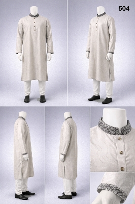 Picture of Luxury embroidery Panjabi with premium finish 504