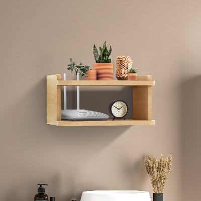 Picture of Wifi Router Stand Shelf Wall Mounted Shelf Home decorator